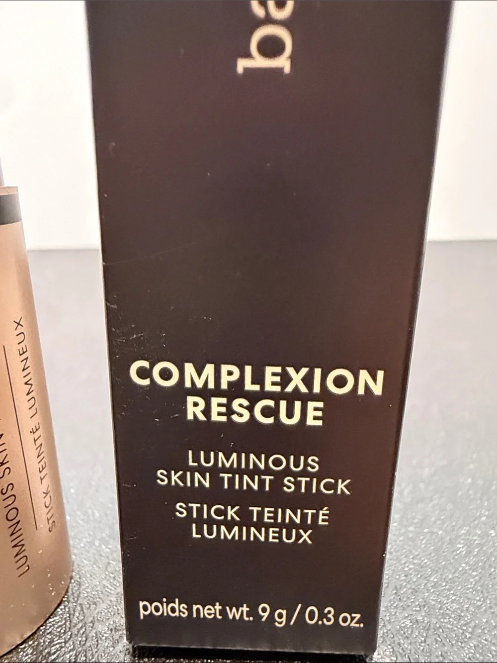 bareMinerals Complexion Rescue Luminous Skin Tint Stick — Suede 04 (Peach-Beige)